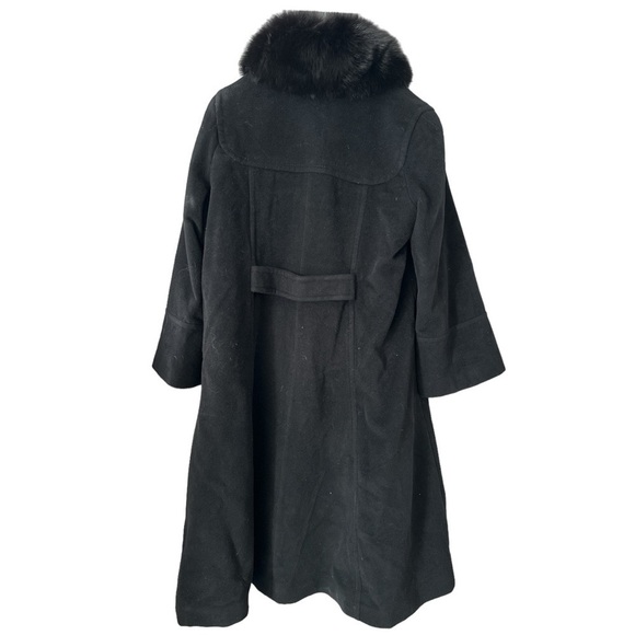 Sachi Collection Wool and Angora Winter Coat Plus Size 16 - Picture 2 of 4